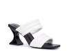 Chenille Sandal White view