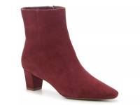 Willa Bootie Burgundy Suede view
