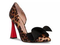 Nobble Pump Brown Leopard Print view
