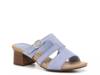 Desirae Palm Sandal Light Blue view
