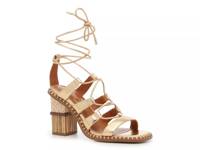 Lonor Sandal Gold Metallic view