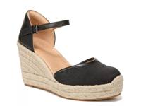 Bianca Espadrille Wedge Pump Black view