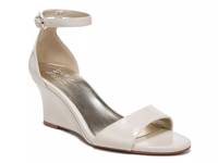 Vera Wedge Sandal Pearl Satin view