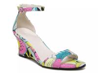 Vera Wedge Sandal Pink Multicolor view