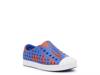 Jefferson Slip-On Sneaker - Kids' UV Blue/Red Lightning Bolt Print view