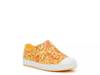 Jefferson Slip-On Sneaker - Kids' Yellow/Orange Happy Smiley Tie-Dye view