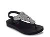 Cali Meditation Pearl Perfection Sandal Black view
