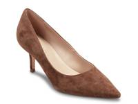 Alola Pump Dark Beige Suede view