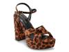 Deren Platform Sandal Dark Brown view