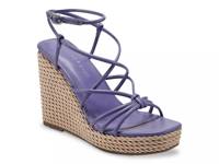 Zarah Wedge Sandal Purple view