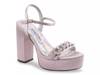 Dance Platform Sandal Silver view