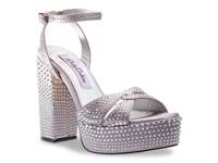 Doll Platform Sandal Silver Metallic view