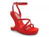 Mirage Platform Sandal Red view
