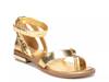 Parker Sandal Gold Metallic view