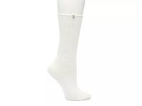 Tyla Slouchy Women's Crew Socks Ivory view