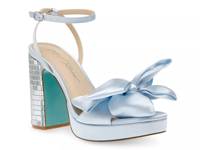 Aida Platform Sandal Blue view