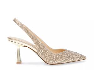 Click to shop Gold Prom Shoes.