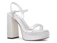 Laci Platform Sandal Silver Metallic view