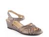 Abano Wedge Sandal Pewter Snake Print view