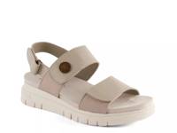 Dita Wedge Sandal Bone view