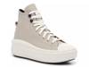 Chuck Taylor All Star Move High-Top Sneaker - Women's Stone view