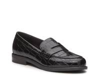 Ilithia Loafer Black Croc Print view