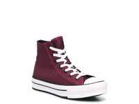 Chuck Taylor All Star Lift Sparkle Platform Sneaker - Kids' Pink view