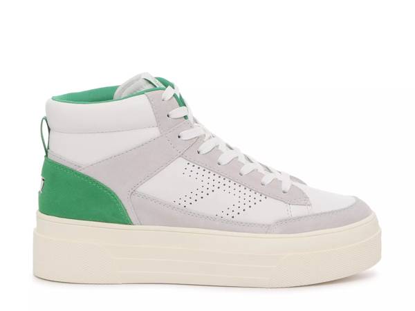 Featuring the women's Le Tigre Midtown Platform High Top Sneaker. Click to shop women's High Top Sneakers  at DSW Designer Shoe Warehouse