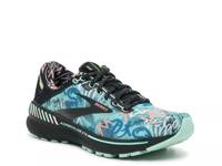 Adrenaline GTS 22 Running Shoe - Women's Black/Aqua/Multicolor Graffiti Print view