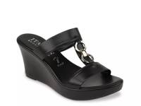 Valora Platform Sandal Black view