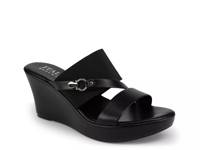 Wendie Wedge Sandal Black view