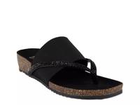 Ziona Platform Sandal Black view