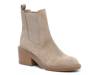 Laurely Chelsea Bootie Taupe Suede view