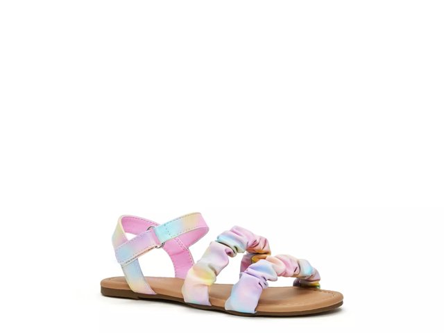Scrunch Strap Rainbow Sandal - Kids'