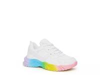 Rainbow Sole Trainer Sneaker - Kids' White view