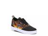 Pro 20 Flame Skate Shoe - Kids' Black/Orange/Blue Flame Print view