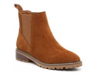 Thyra Chelsea Bootie Brown Suede view