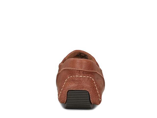 Rockport Brown Leather Rhyder Driving Loafer Rockport NEW Rhyder Tie Slipper Moccasin DRIVER BROWN SOFT  main image 2