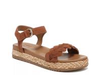 Neila Sandal Brown Suede view