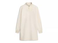 HER Winterized Women's Long Sleeve Sweatshirt Dress Off White view