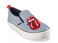 x Rolling Stones Marley Start Me Up Slip-On Sneaker Denim Blue view