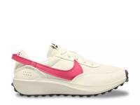 Waffle Debut Running Shoe - Women's White/Pink view