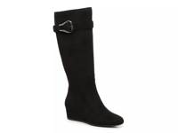 Georgina Wide Calf Boot Black view