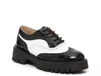 Lance Platform Wingtip Oxford Black/White view