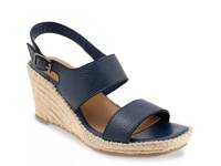 Hartley Espadrille Wedge Sandal Navy view