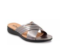 Tillman Wedge Sandal Silver Metallic view