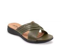 Tillman Wedge Sandal Dark Olive Green view