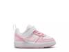 Court Borough Low Recraft Sneaker - Kids' White/Pink view