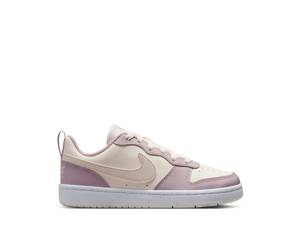 Featuring the Kids' Nike Court Borough Low Recraft Sneaker. Click to shop girls' fashion Nike sneakers at DSW Designer Shoe Warehouse