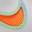 Team Hustle D 11 Basketball Sneaker - Kids' White/Orange view